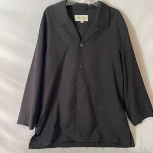 Pronto Uomo Men's Black Wool Blend Blazer Jacket‎ Pant Suit Set Size L